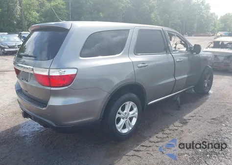 2013 Dodge Durango Sxt из США, поврежденный, VIN 1C4RDJAGXDC527657